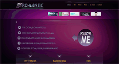 Desktop Screenshot of djromantic.com